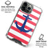 Nautical Stripes iPhone 16 Pro Max Clear Case