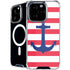 Nautical Stripes iPhone 16 Pro Max MagSafe Case