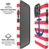 Nautical Stripes iPhone 16 Pro Max Magsafe Impact Case