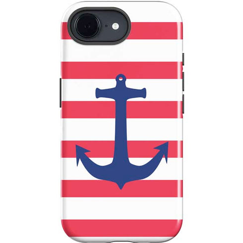 Nautical Stripes iPhone 16e Impact Case