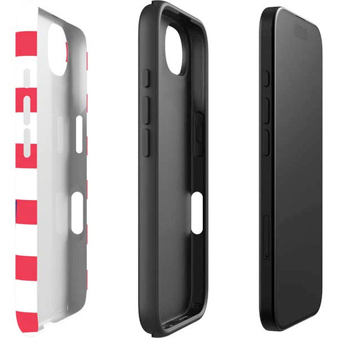 Nautical Stripes iPhone 16e Impact Case