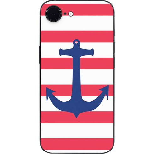 Nautical Stripes iPhone 16e Skin