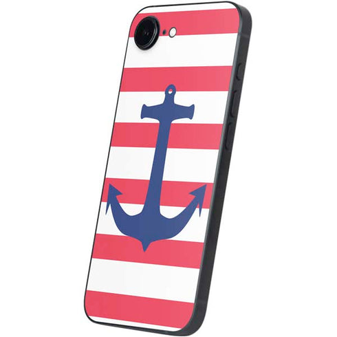 Nautical Stripes iPhone 16e Skin