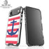Nautical Stripes iPhone 17 Air Clear Case