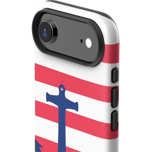 Nautical Stripes iPhone 17 Air Impact Case