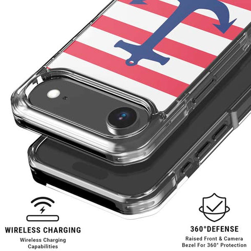 Nautical Stripes iPhone 17 Air MagSafe Case