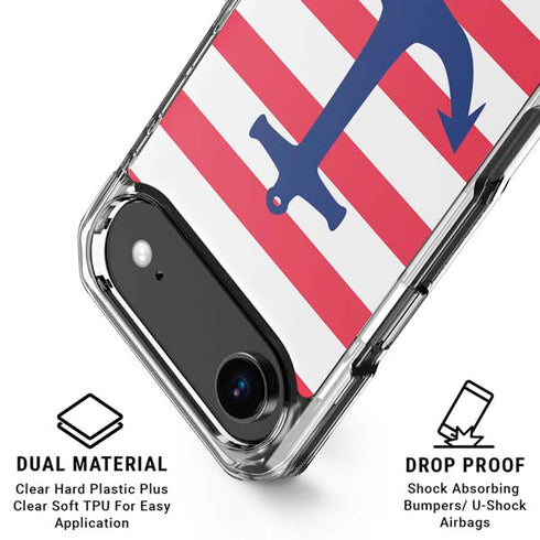 Nautical Stripes iPhone 17 Air MagSafe Case
