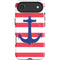 Nautical Stripes iPhone 17 Air Magsafe Impact Case