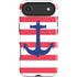 Nautical Stripes iPhone 17 Air Magsafe Impact Case
