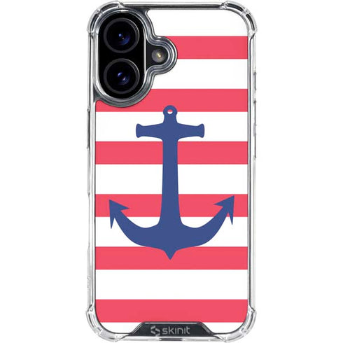 Nautical Stripes iPhone 17 Clear Case