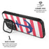 Nautical Stripes iPhone 17 Kickstand Case