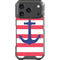 Nautical Stripes iPhone 17 Pro Clear Case