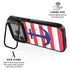 Nautical Stripes iPhone 17 Pro Kickstand Case