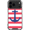 Nautical Stripes iPhone 17 Pro Max Clear Case