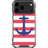 Nautical Stripes iPhone 17 Pro Max Clear Case