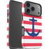 Nautical Stripes iPhone 17 Pro Max Impact Case
