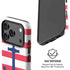 Nautical Stripes iPhone 17 Pro Max Magsafe Impact Case