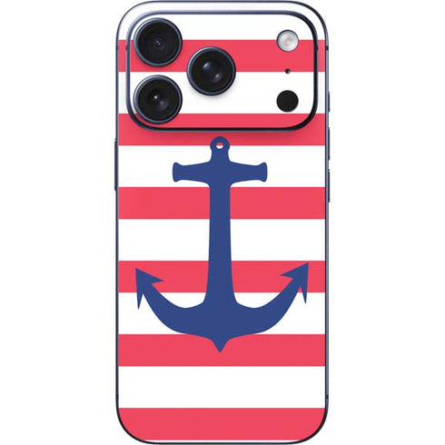 Nautical Stripes iPhone 17 Pro Skin