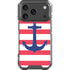 Nautical Stripes iPhone 18 Pro Clear Case