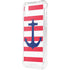 Nautical Stripes iPhone XS Clear Case