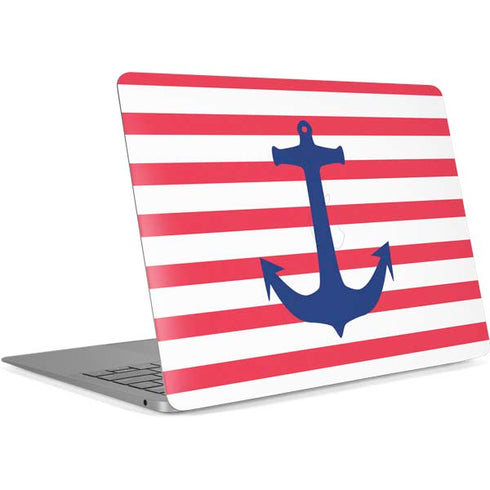 Nautical Stripes Apple MacBook Air Skin