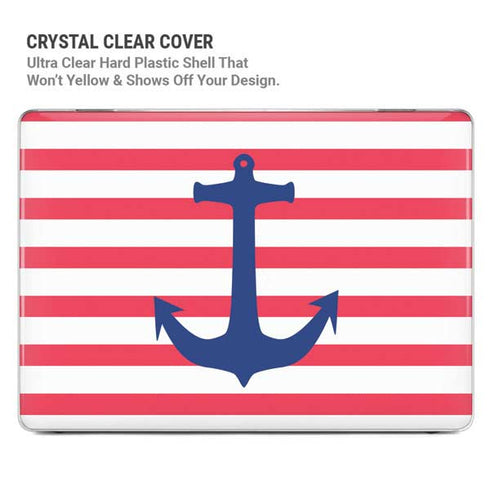 Nautical Stripes MacBook Pro 14in (2021-24) Case plus Skin