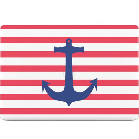 Nautical Stripes MacBook Skins