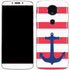 Nautical Stripes Moto E5 Plus Skin