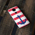 Nautical Stripes Moto E5 Plus Skin