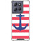Nautical Stripes Moto G 5G (2025) Clear Case