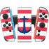 Nautical Stripes Nintendo Switch 2 (2025) Joy-Con Controller Skin