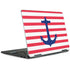 Nautical Stripes Notebook 9 Pro 13in (2017) Skin