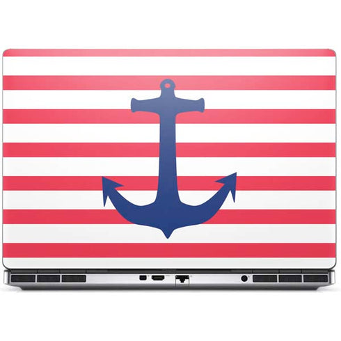 Nautical Stripes Dell Precision Skin