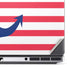 Nautical Stripes Dell Precision Skin