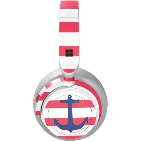 Nautical Stripes Surface Headphones Skin