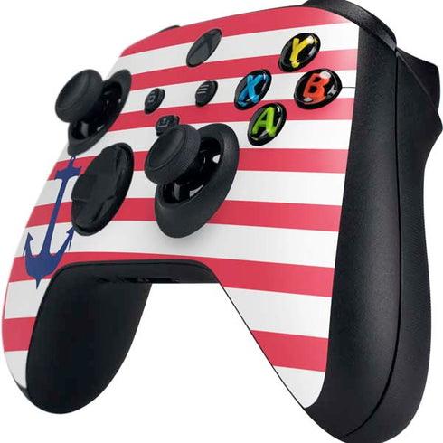 Nautical Stripes Xbox Series X Controller Skin