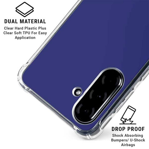 Navy Galaxy A36 5G Clear Case