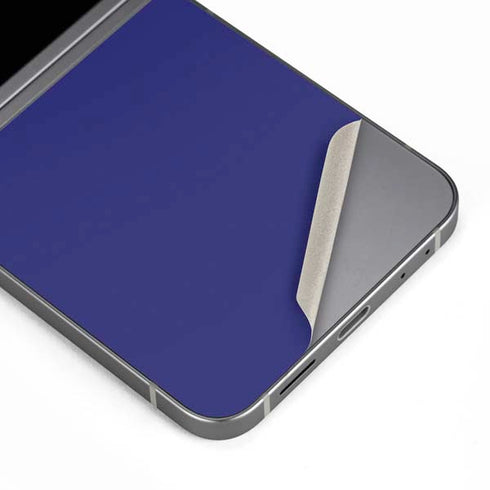Navy Galaxy Z Flip6 Skin