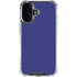 Navy iPhone 16 Clear Case