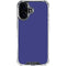 Navy iPhone 16 Plus Clear Case