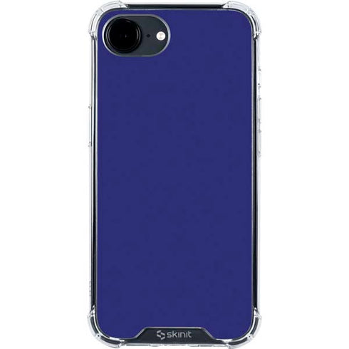 Navy iPhone 16e Clear Case
