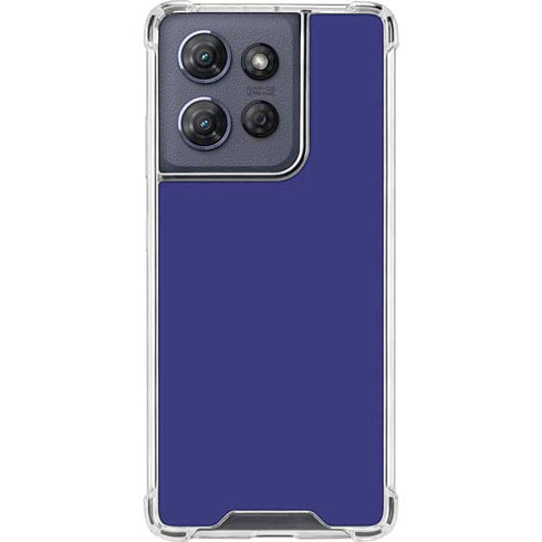 Navy Moto G 5G (2025) Clear Case