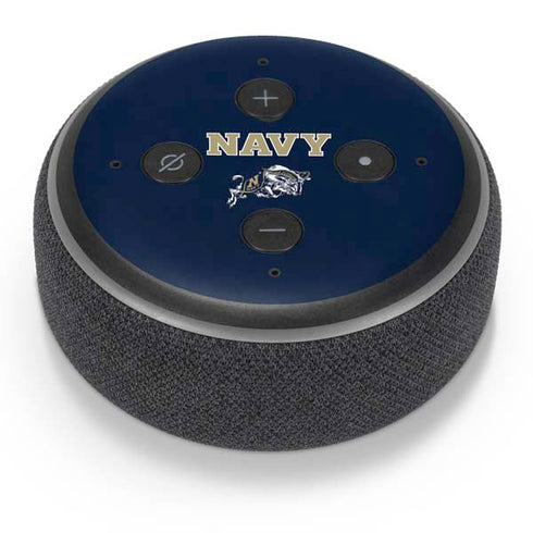 United States Naval Academy Navy Logo Amazon Echo Dot Skin