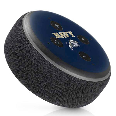 United States Naval Academy Navy Logo Amazon Echo Dot Skin