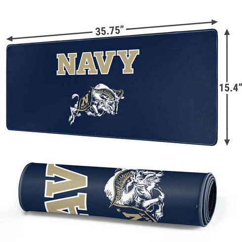 United States Naval Academy Navy Logo Gaming Mouse Pad