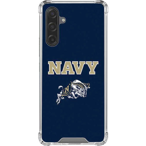 United States Naval Academy Navy Logo Galaxy A17 Clear Case