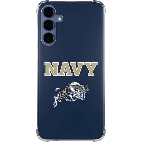 United States Naval Academy Navy Logo Galaxy A55 5G Clear Case