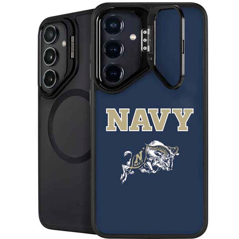 United States Naval Academy Navy Logo Galaxy S24 FE Kickstand Case