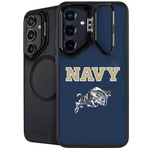 United States Naval Academy Navy Logo Galaxy S25 Kickstand Case