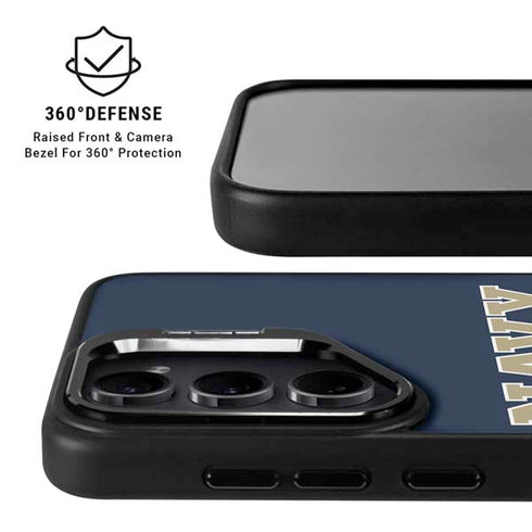 United States Naval Academy Navy Logo Galaxy S25 Kickstand Case